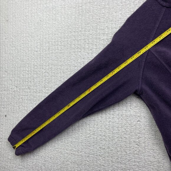 Columbia Benton Springs Full Zip Polar Fleece Jacket Wom Large Purple Outdoor - Picture 10 of 11